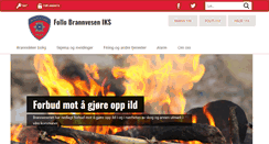 Desktop Screenshot of follobrannvesen.no